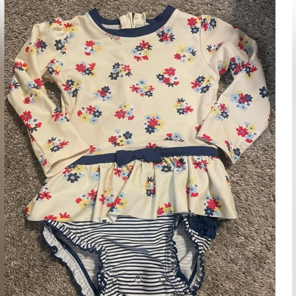 Ruffle butts 2t euc swim suit